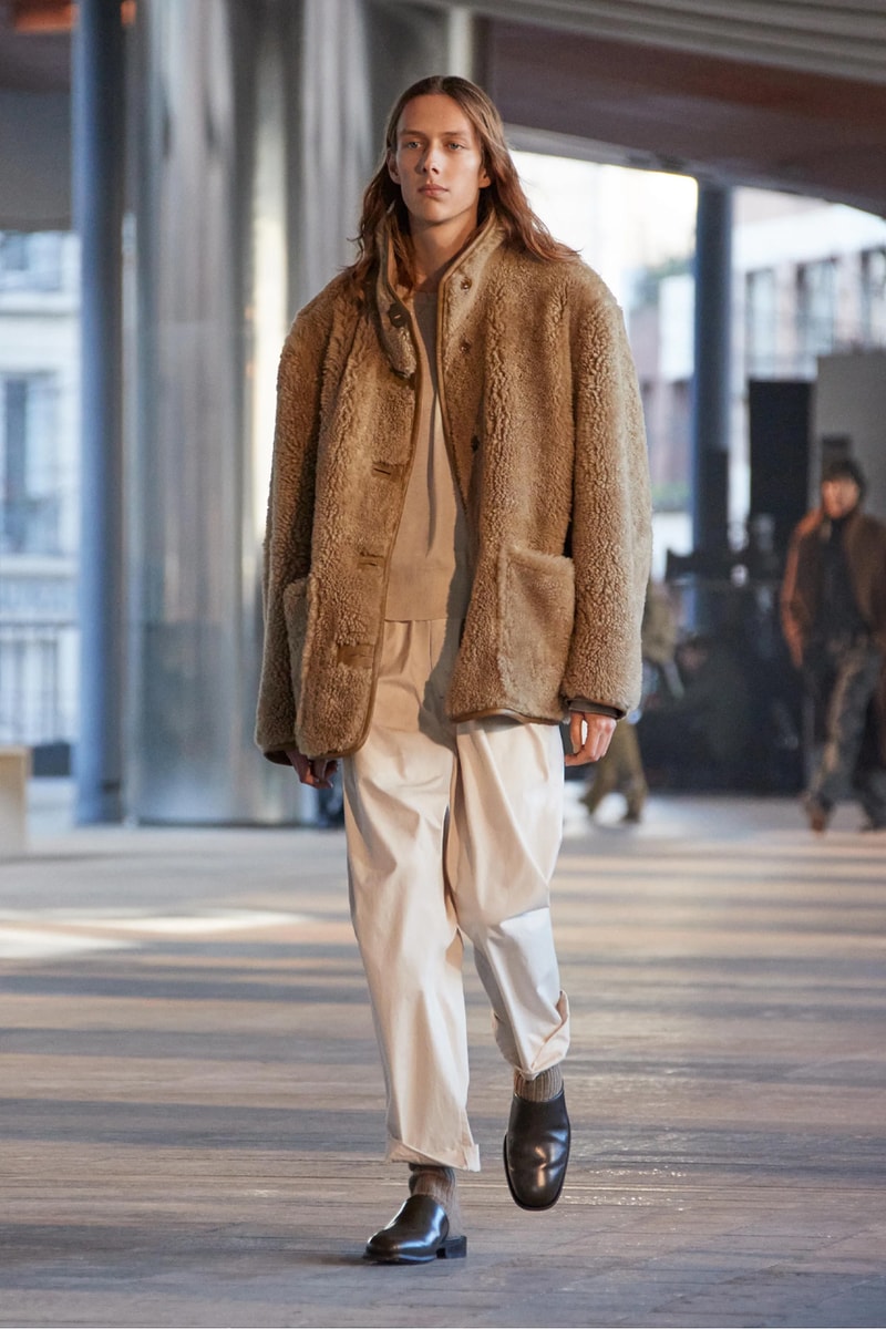 LEMAIRE Paris Fashion Week Fall/Winter 2023 Collection pfw FW23 christopher lemiare suiting overcoats sorbonnne universite movement 