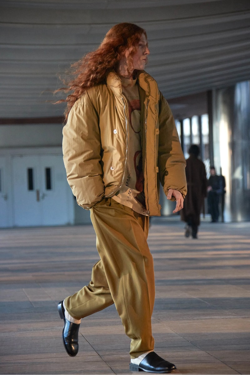 LEMAIRE Paris Fashion Week Fall/Winter 2023 Collection pfw FW23 christopher lemiare suiting overcoats sorbonnne universite movement 