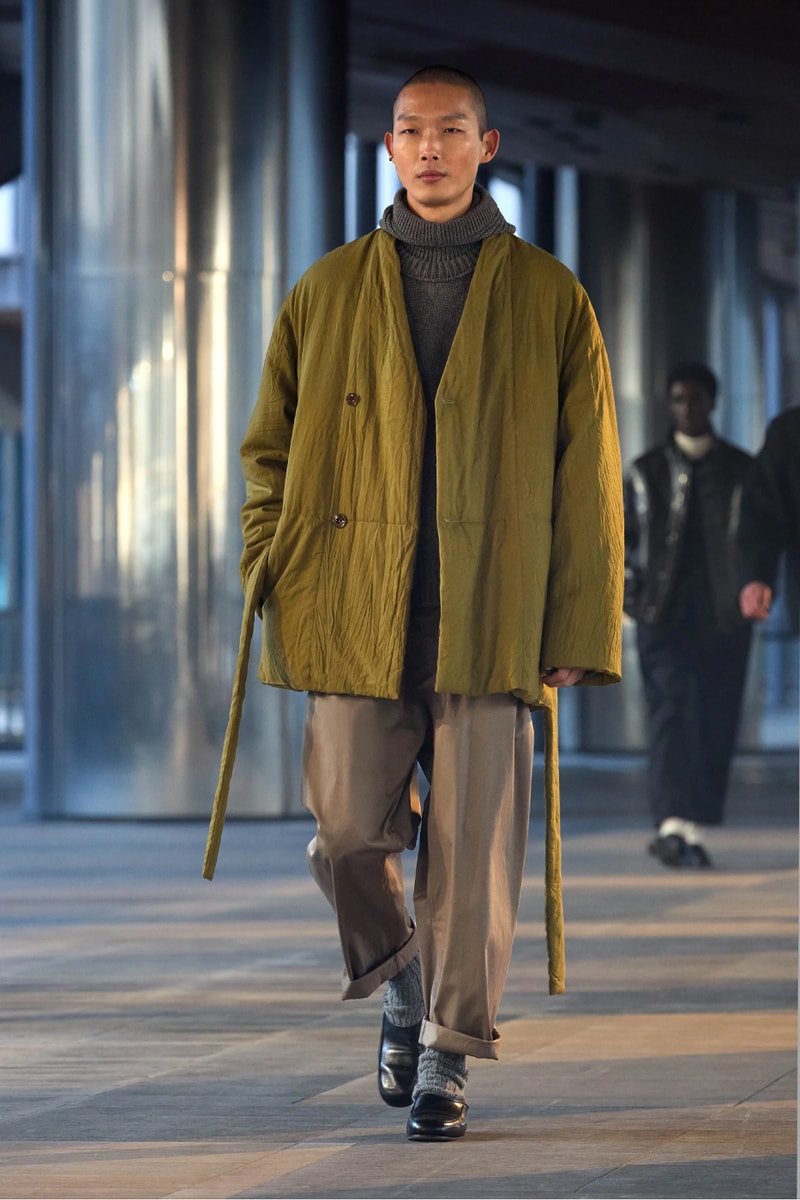 LEMAIRE Paris Fashion Week Fall/Winter 2023 Collection pfw FW23 christopher lemiare suiting overcoats sorbonnne universite movement 