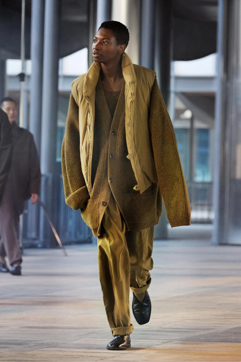 LEMAIRE Paris Fashion Week Fall/Winter 2023 Collection pfw FW23 christopher lemiare suiting overcoats sorbonnne universite movement 