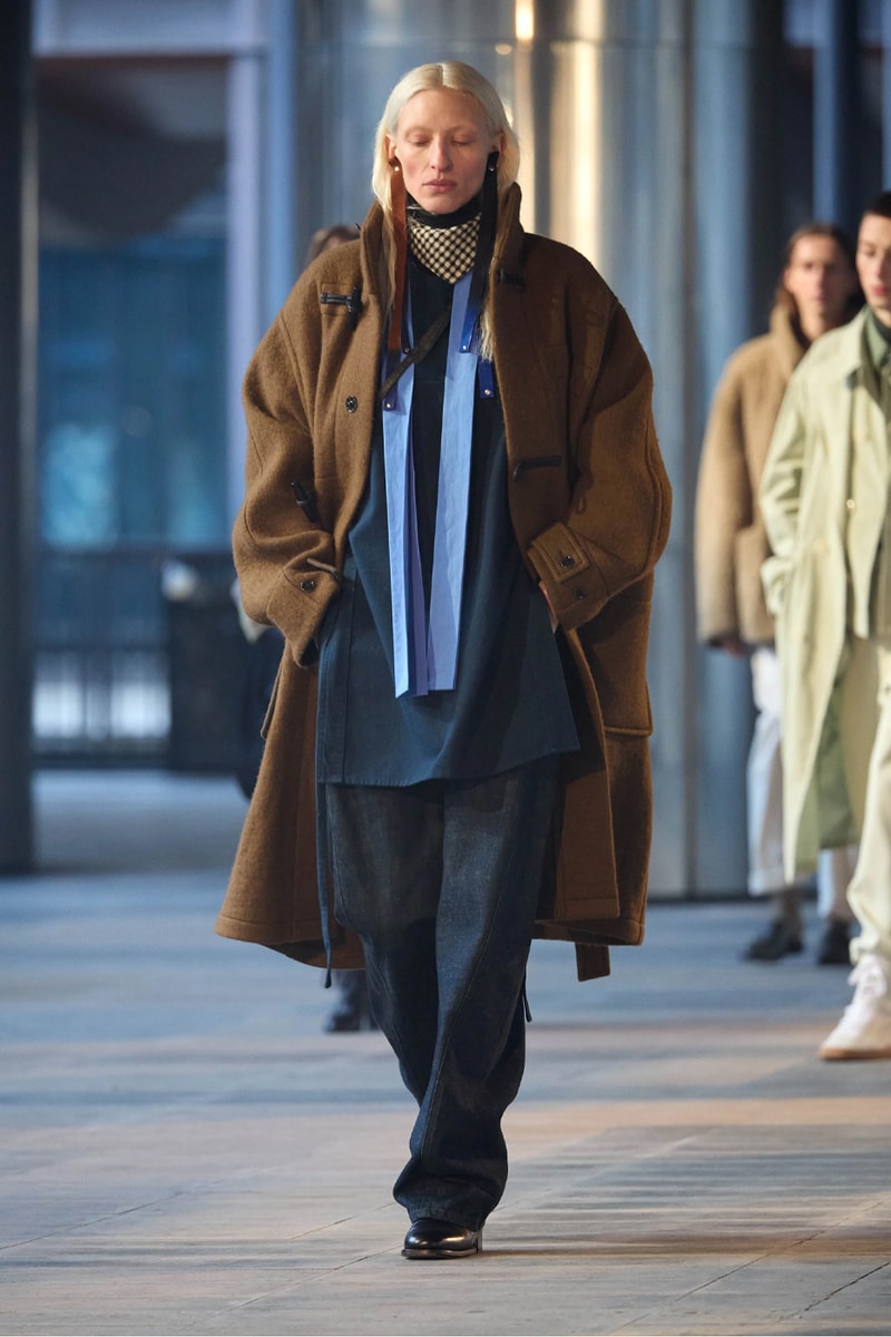 LEMAIRE Paris Fashion Week Fall/Winter 2023 Collection pfw FW23 christopher lemiare suiting overcoats sorbonnne universite movement 