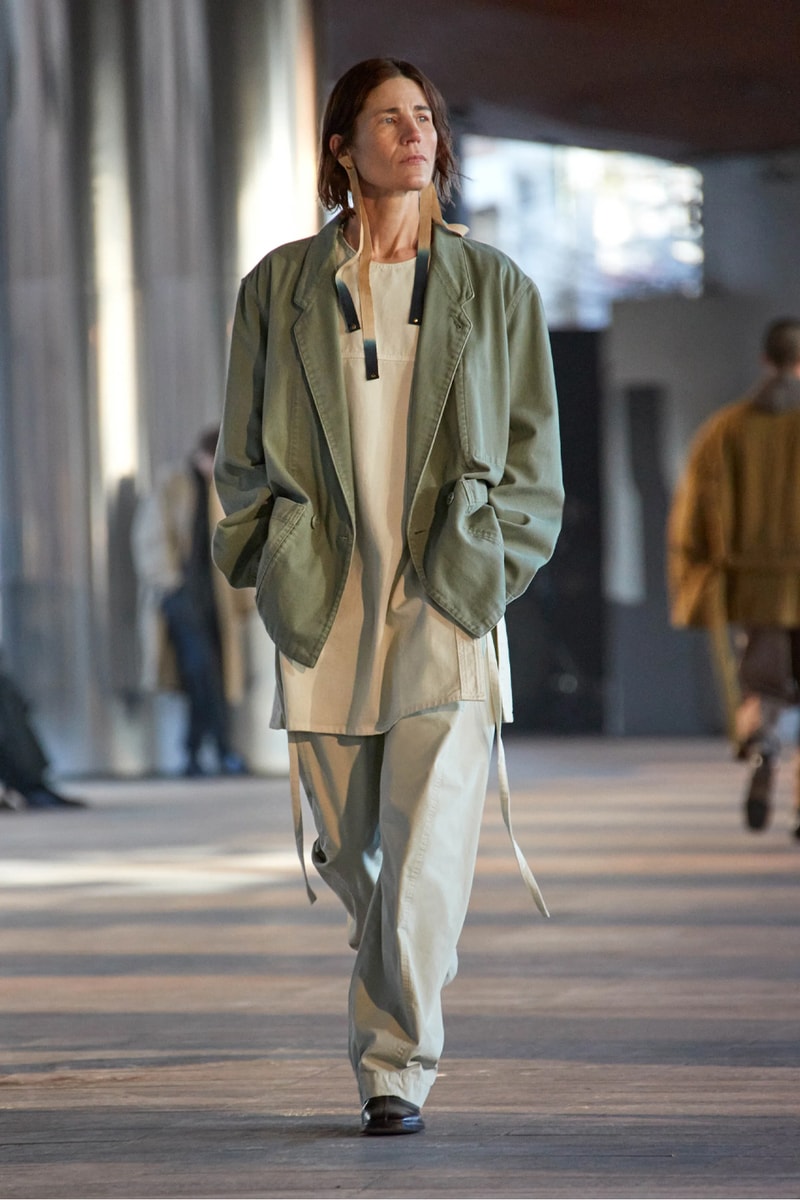 LEMAIRE Paris Fashion Week Fall/Winter 2023 Collection pfw FW23 christopher lemiare suiting overcoats sorbonnne universite movement 