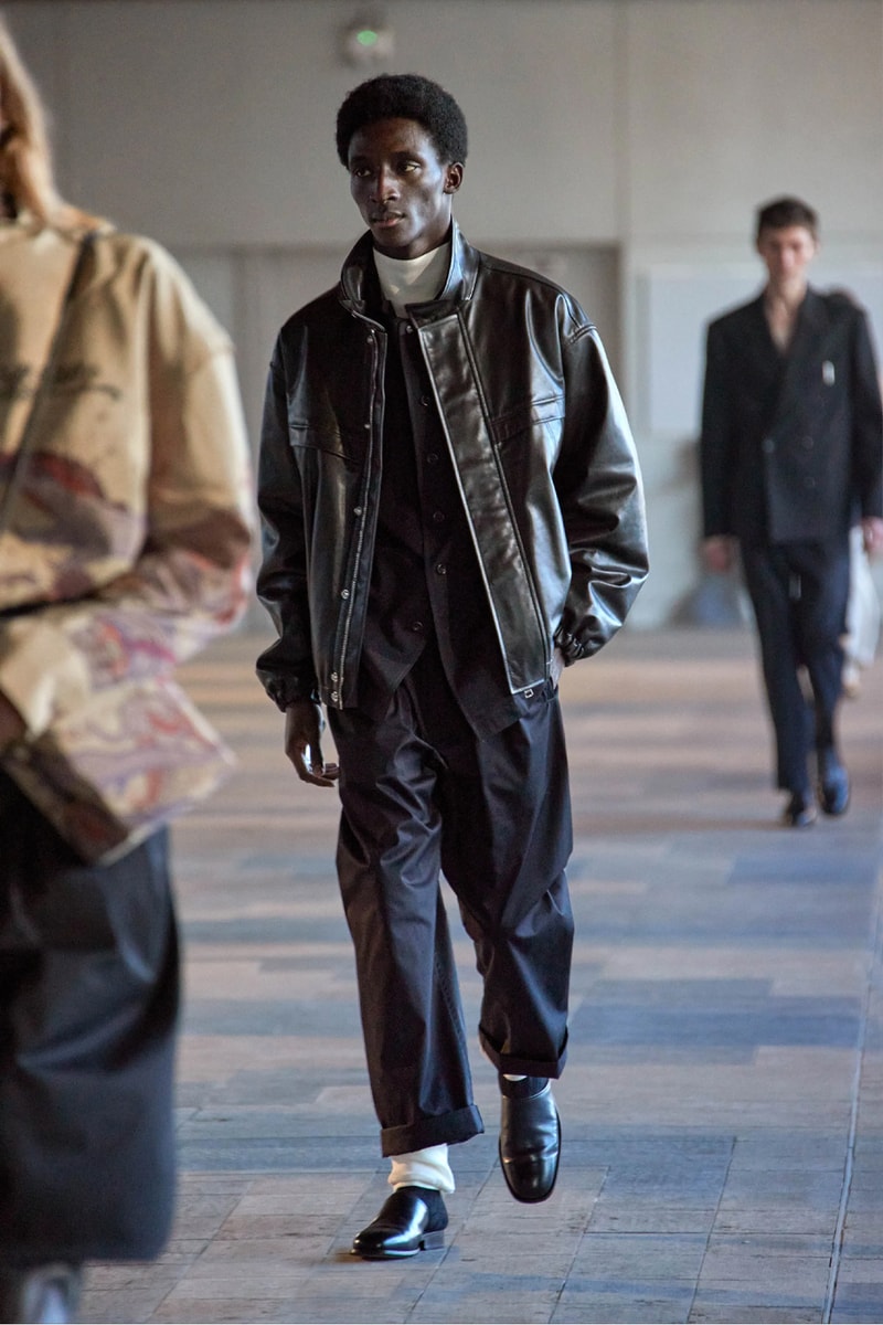 LEMAIRE Paris Fashion Week Fall/Winter 2023 Collection pfw FW23 christopher lemiare suiting overcoats sorbonnne universite movement 