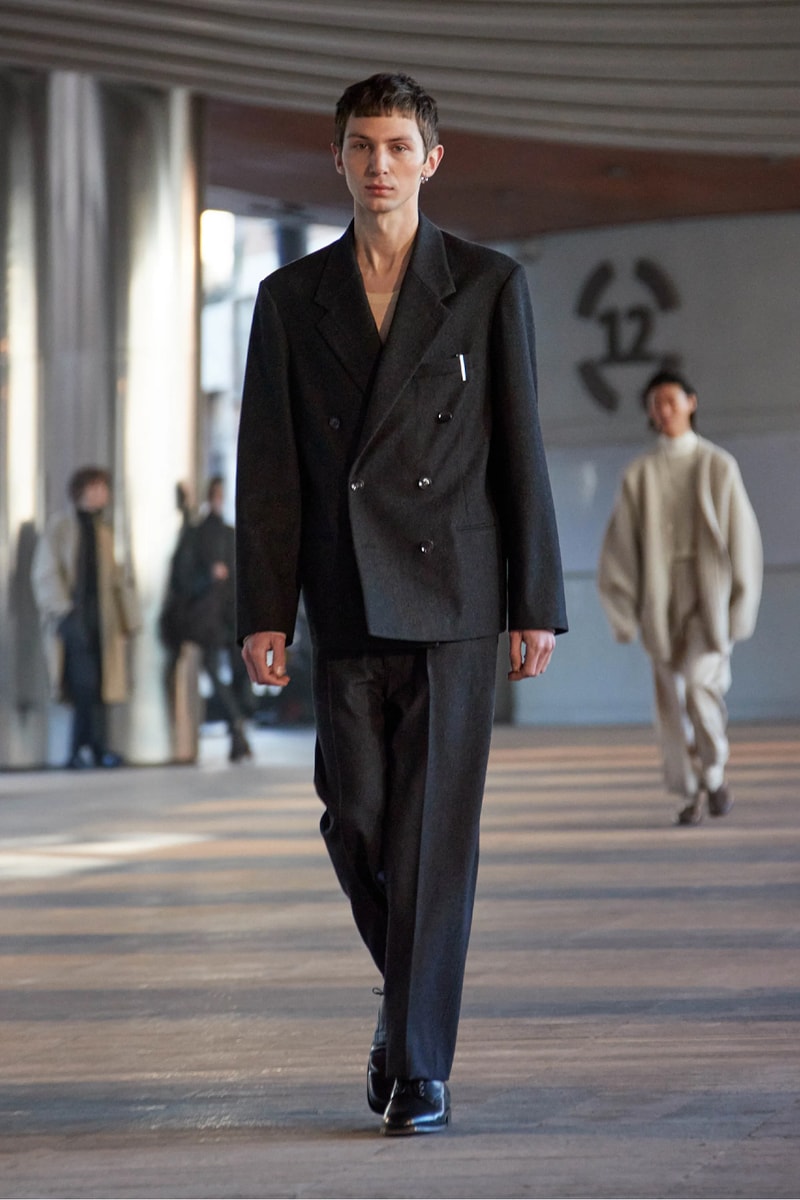 LEMAIRE Paris Fashion Week Fall/Winter 2023 Collection pfw FW23 christopher lemiare suiting overcoats sorbonnne universite movement 