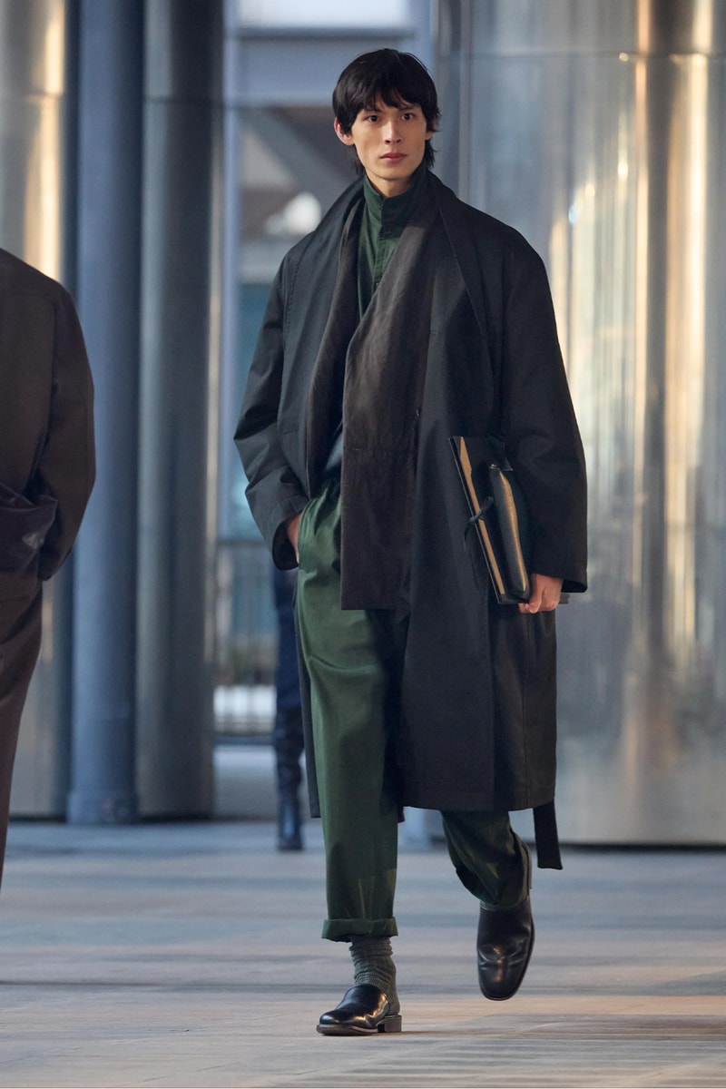 LEMAIRE Paris Fashion Week Fall/Winter 2023 Collection pfw FW23 christopher lemiare suiting overcoats sorbonnne universite movement 