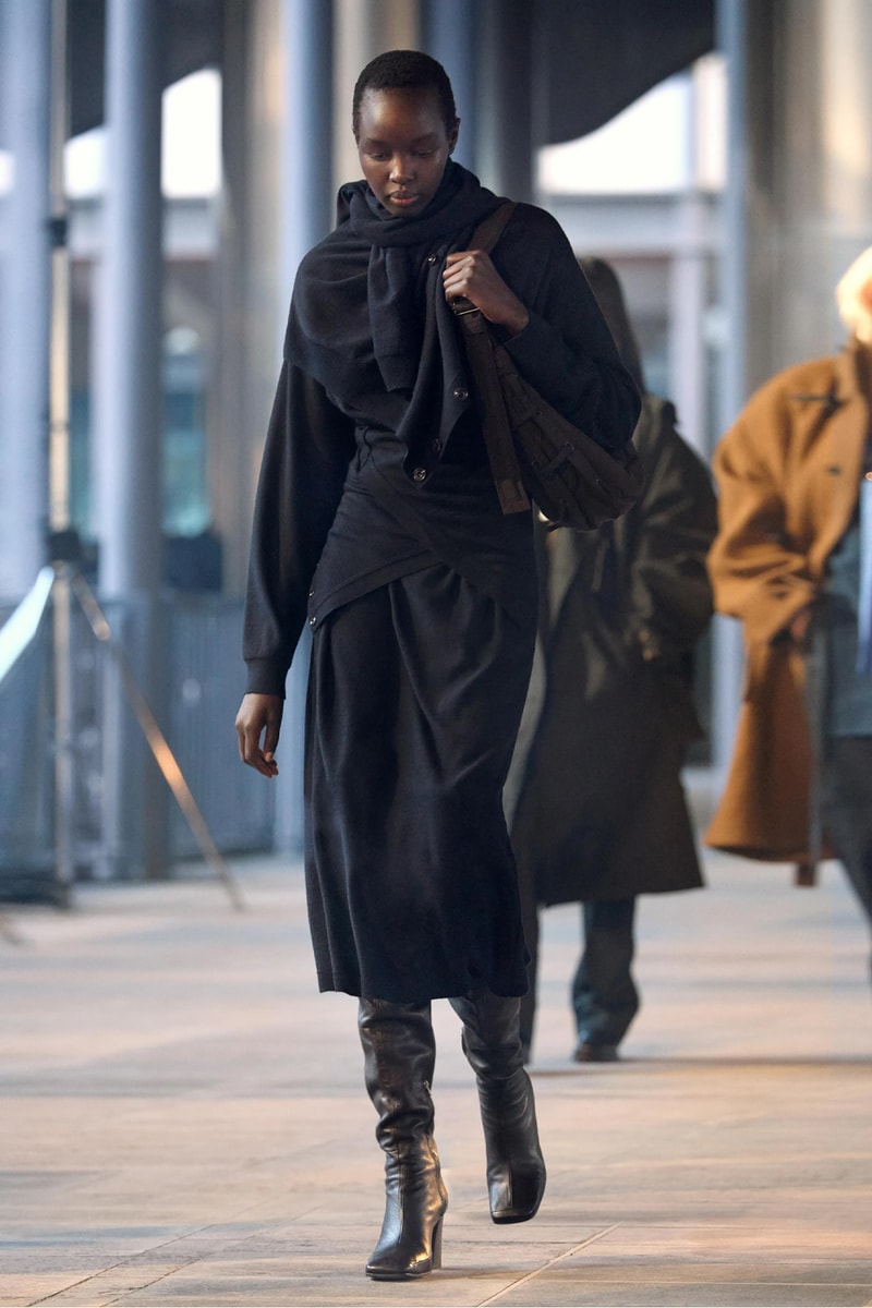 LEMAIRE Paris Fashion Week Fall/Winter 2023 Collection pfw FW23 christopher lemiare suiting overcoats sorbonnne universite movement 