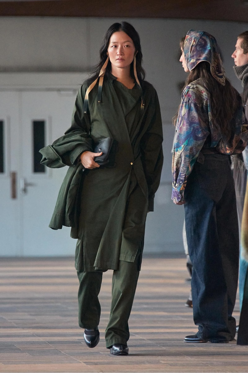 LEMAIRE Paris Fashion Week Fall/Winter 2023 Collection pfw FW23 christopher lemiare suiting overcoats sorbonnne universite movement 