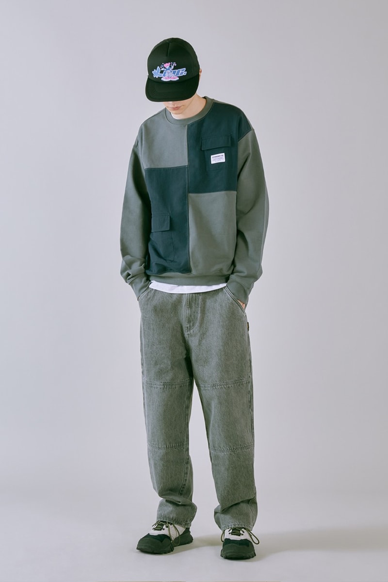 LMC SS23 Brings a Vintage Aesthetic to Wardrobe 1960s wardrobe staples slogan hippie culture peace freedom reversal letterman jackets varsity jacket tie dye rabbit colorful vibrant sweaters vest corduroy