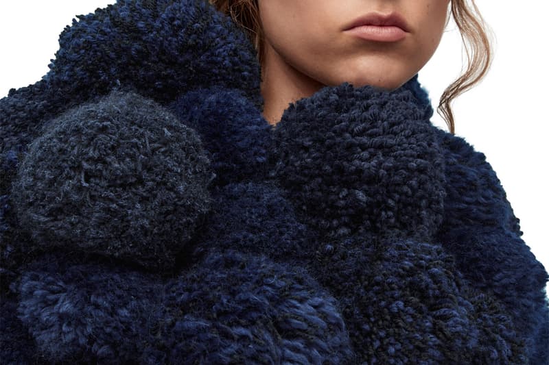 LOEWE Alpaca Pom Pom Coat Release Information jacket designer Jonathan Anderson