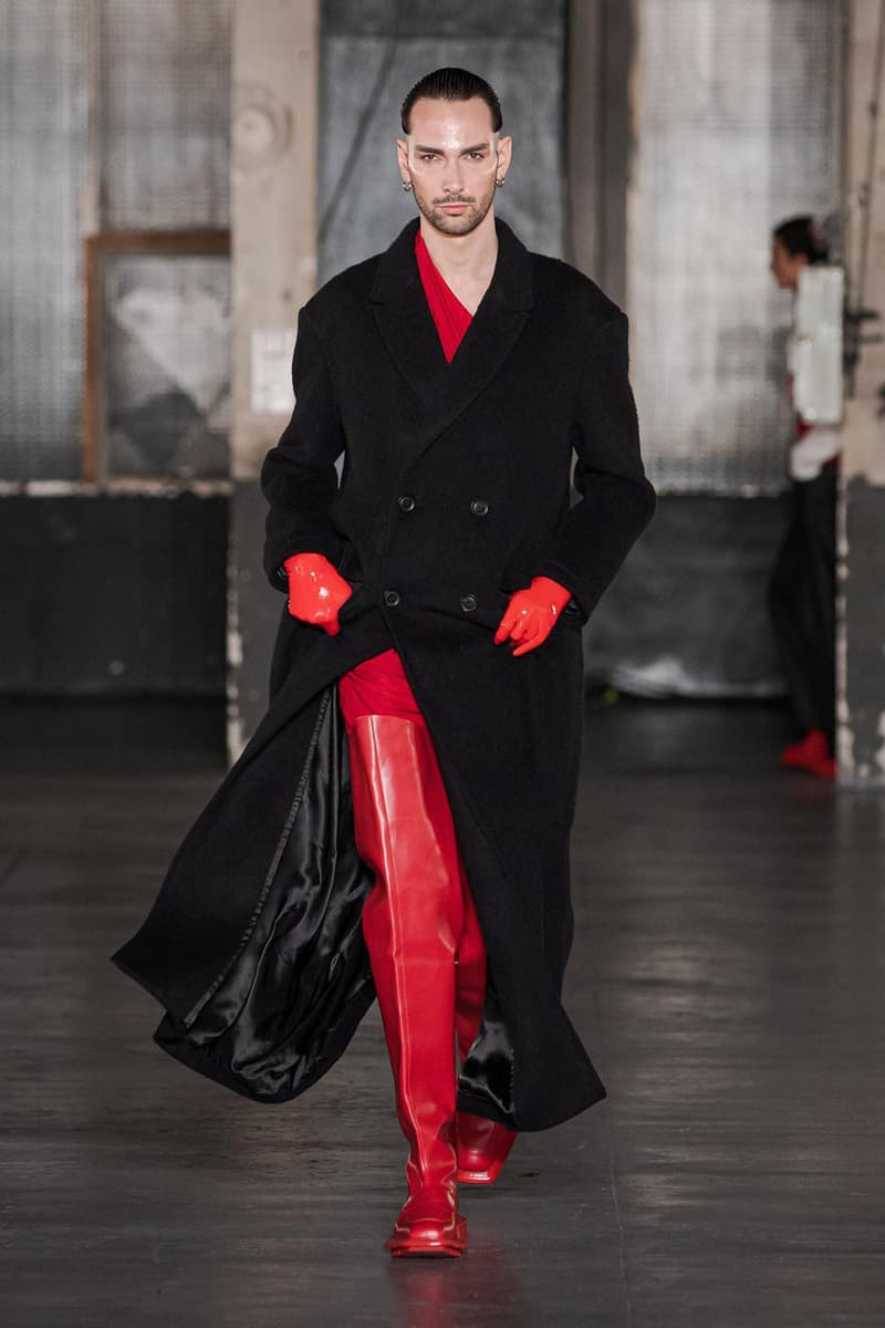 Louis Gabriel Nouchi FW23: 'American Psycho' But Make It Fashion