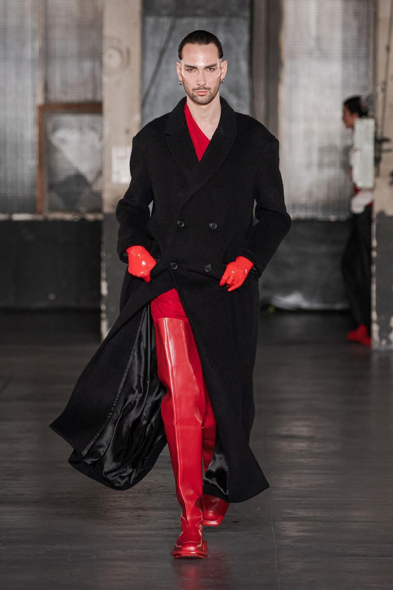 Louis Gabriel Nouchi FW23: 'American Psycho' But Make It Fashion