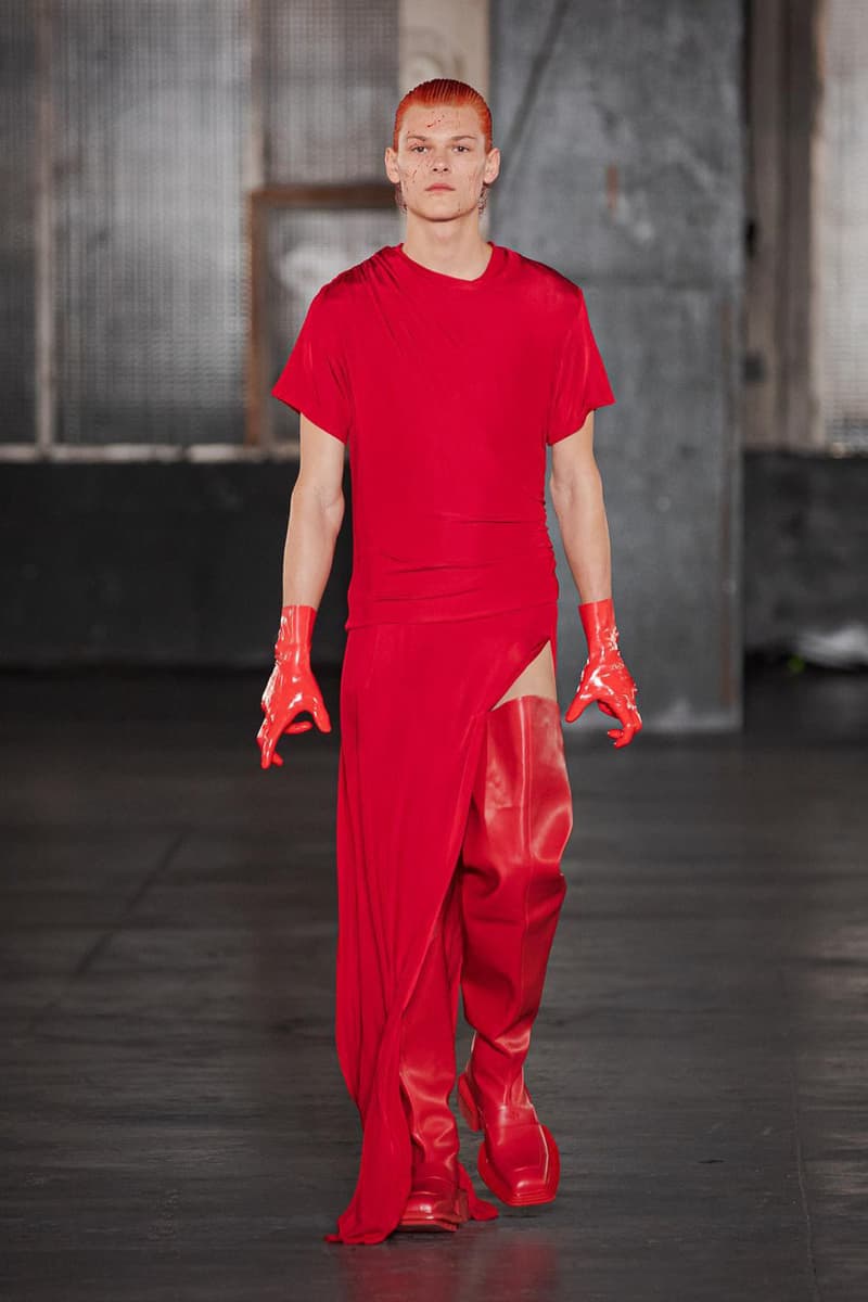 Louis Gabriel Nouchi FW23: 'American Psycho' But Make It Fashion