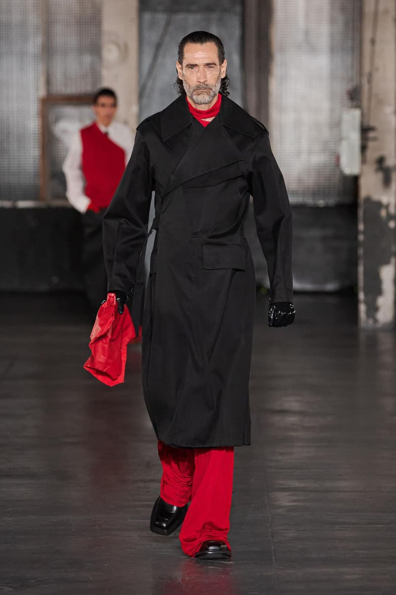 Louis Gabriel Nouchi FW23: 'American Psycho' But Make It Fashion