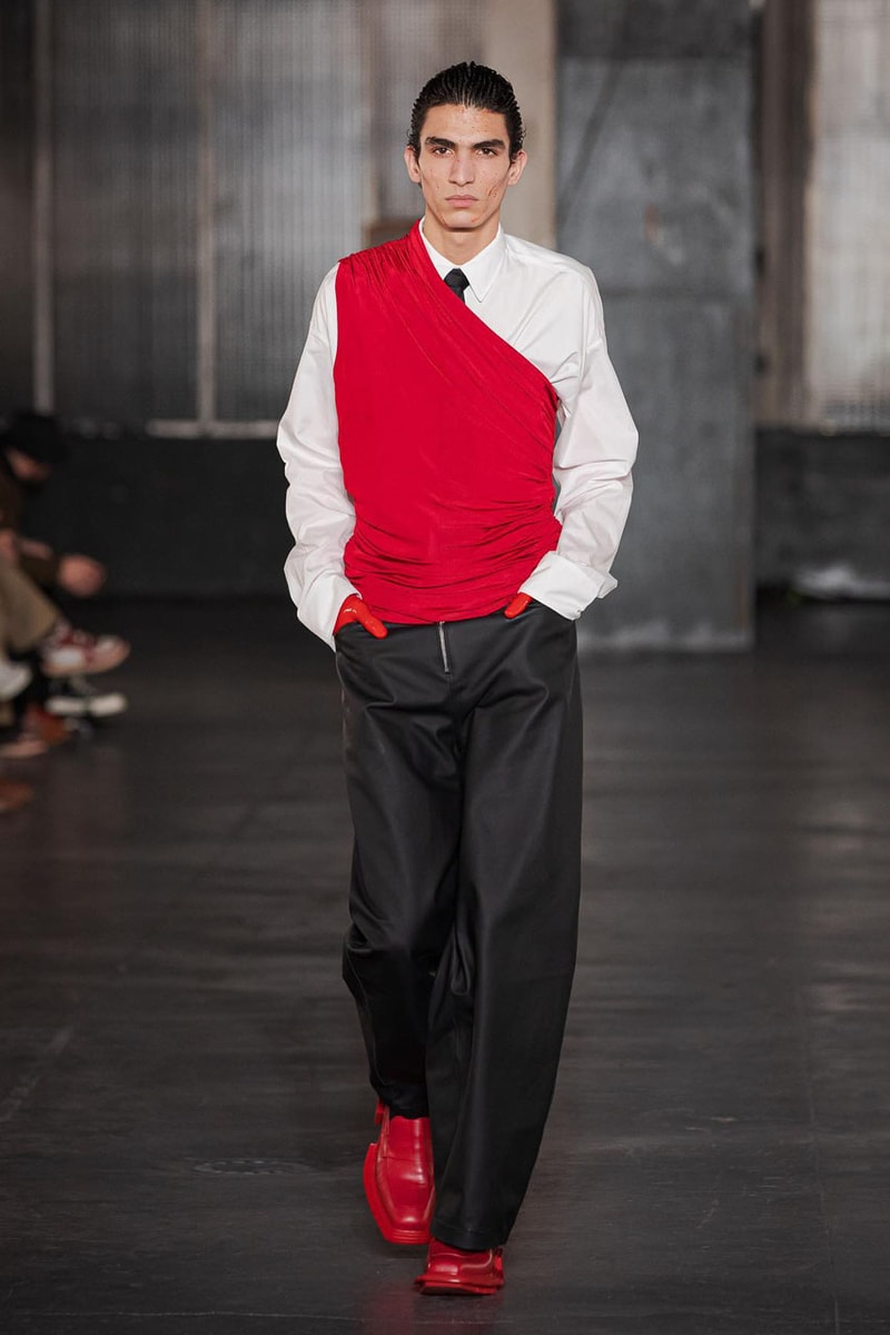 Louis Gabriel Nouchi FW23: 'American Psycho' But Make It Fashion