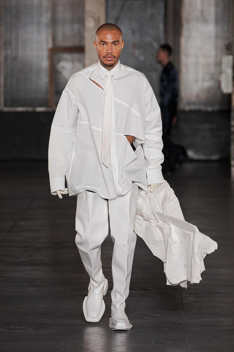 Louis Gabriel Nouchi FW23: 'American Psycho' But Make It Fashion