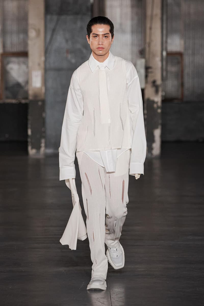 Louis Gabriel Nouchi FW23: 'American Psycho' But Make It Fashion