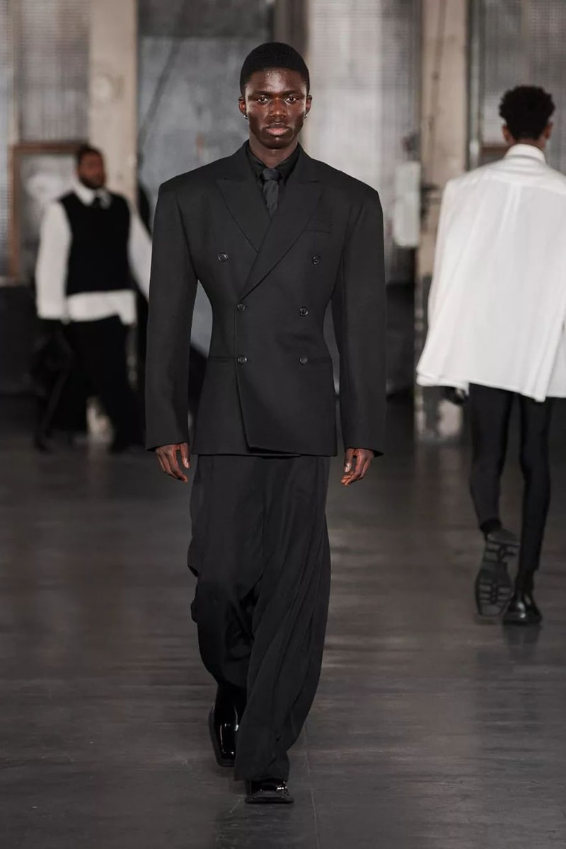 Louis Gabriel Nouchi FW23: 'American Psycho' But Make It Fashion