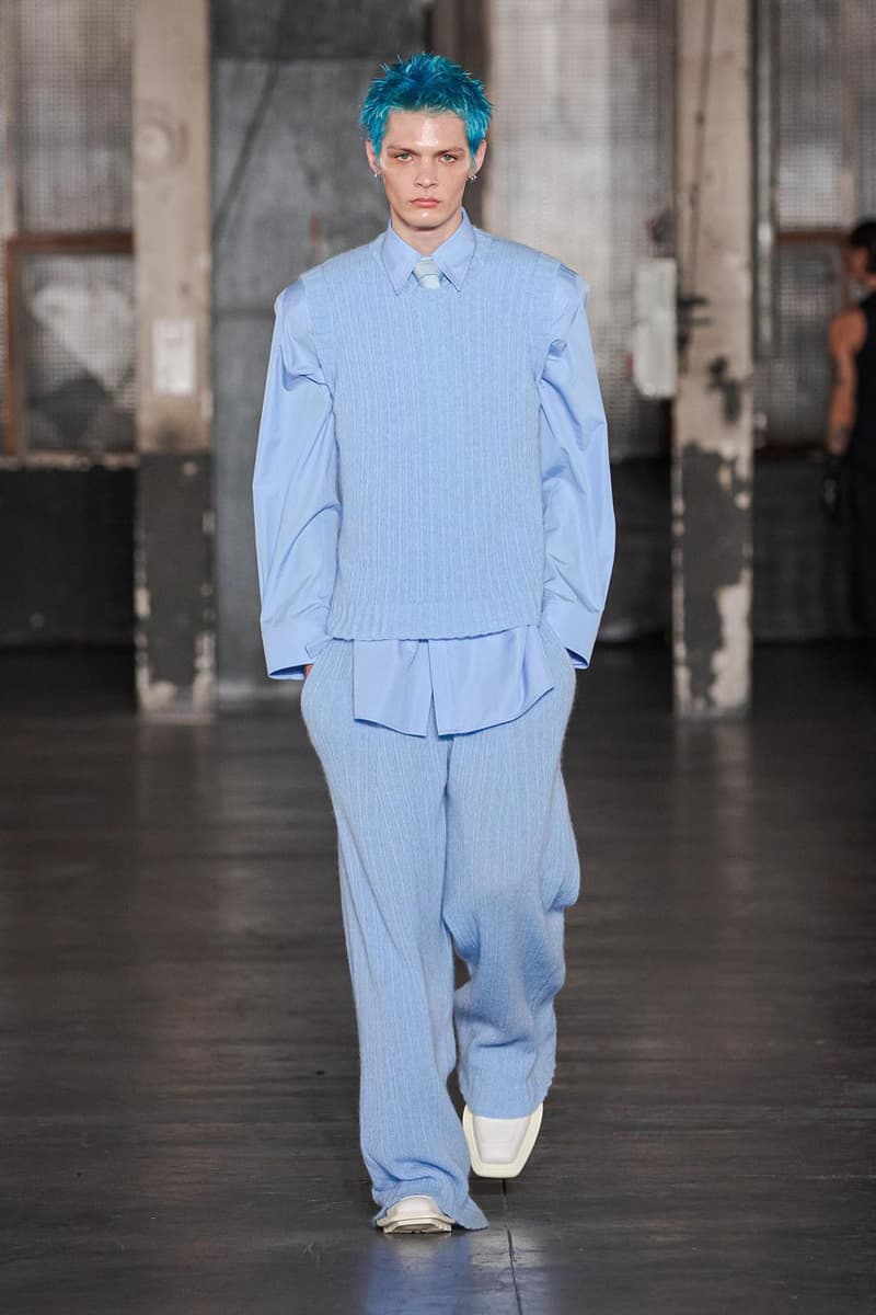 Louis Gabriel Nouchi FW23: 'American Psycho' But Make It Fashion