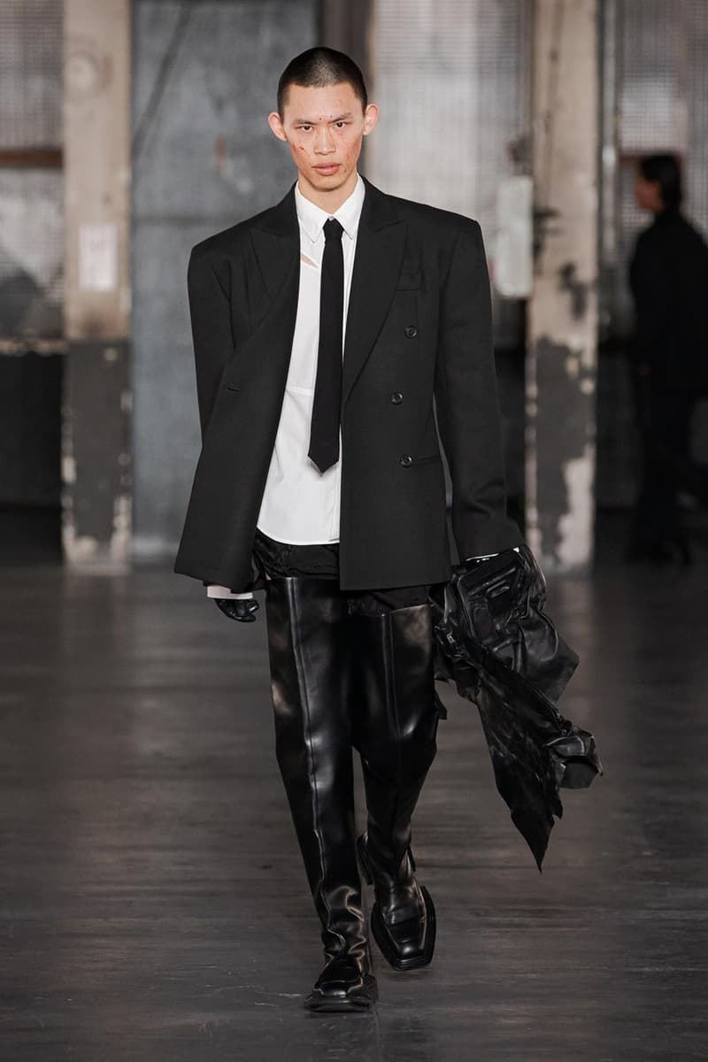 Louis Gabriel Nouchi FW23: 'American Psycho' But Make It Fashion