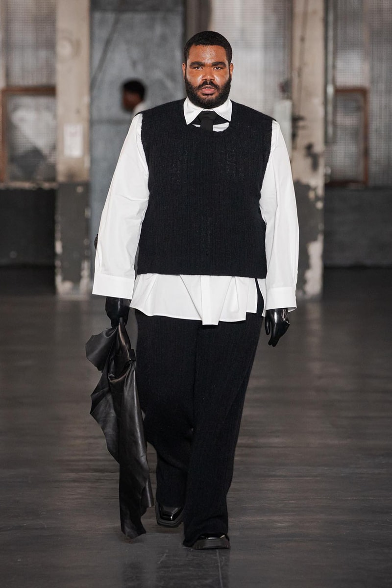 Louis Gabriel Nouchi FW23: 'American Psycho' But Make It Fashion