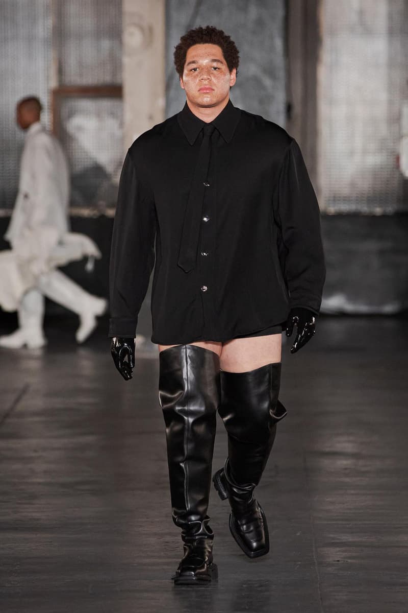 Louis Gabriel Nouchi FW23: 'American Psycho' But Make It Fashion