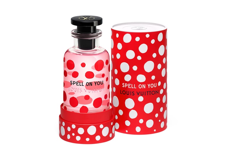 Louis Vuitton Yayoi Kusama Attrape reves spell on you l immensite polka dot marc newsom infinity dot bottle release info date price