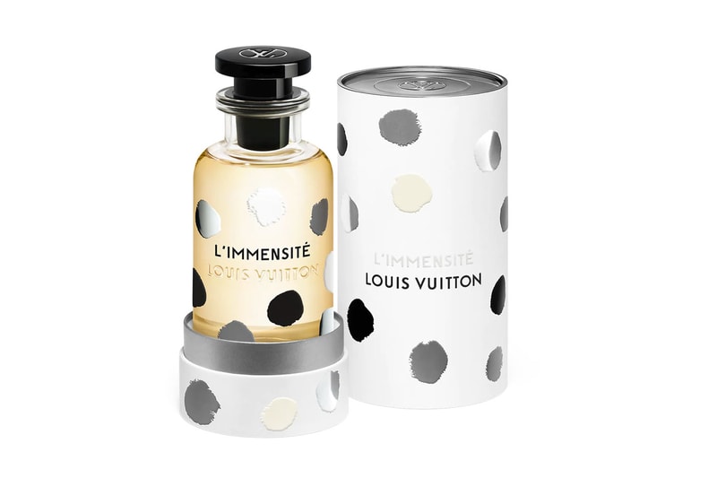 Louis Vuitton Yayoi Kusama Attrape reves spell on you l immensite polka dot marc newsom infinity dot bottle release info date price