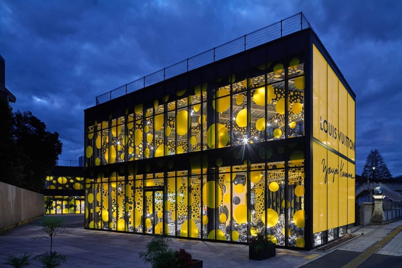 Louis Vuitton Opens a Striking Yayoi Kusama Pop-Up Store in Tokyo