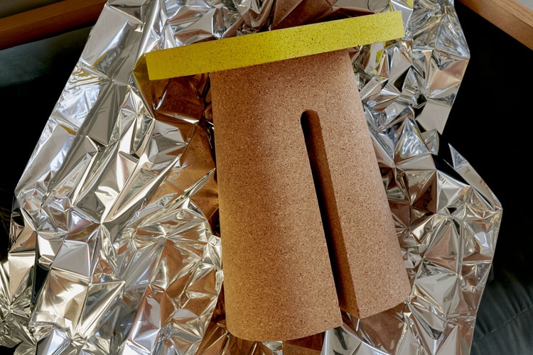 Guillaume Delvigne Crafts Colorful Cork Furniture Collection