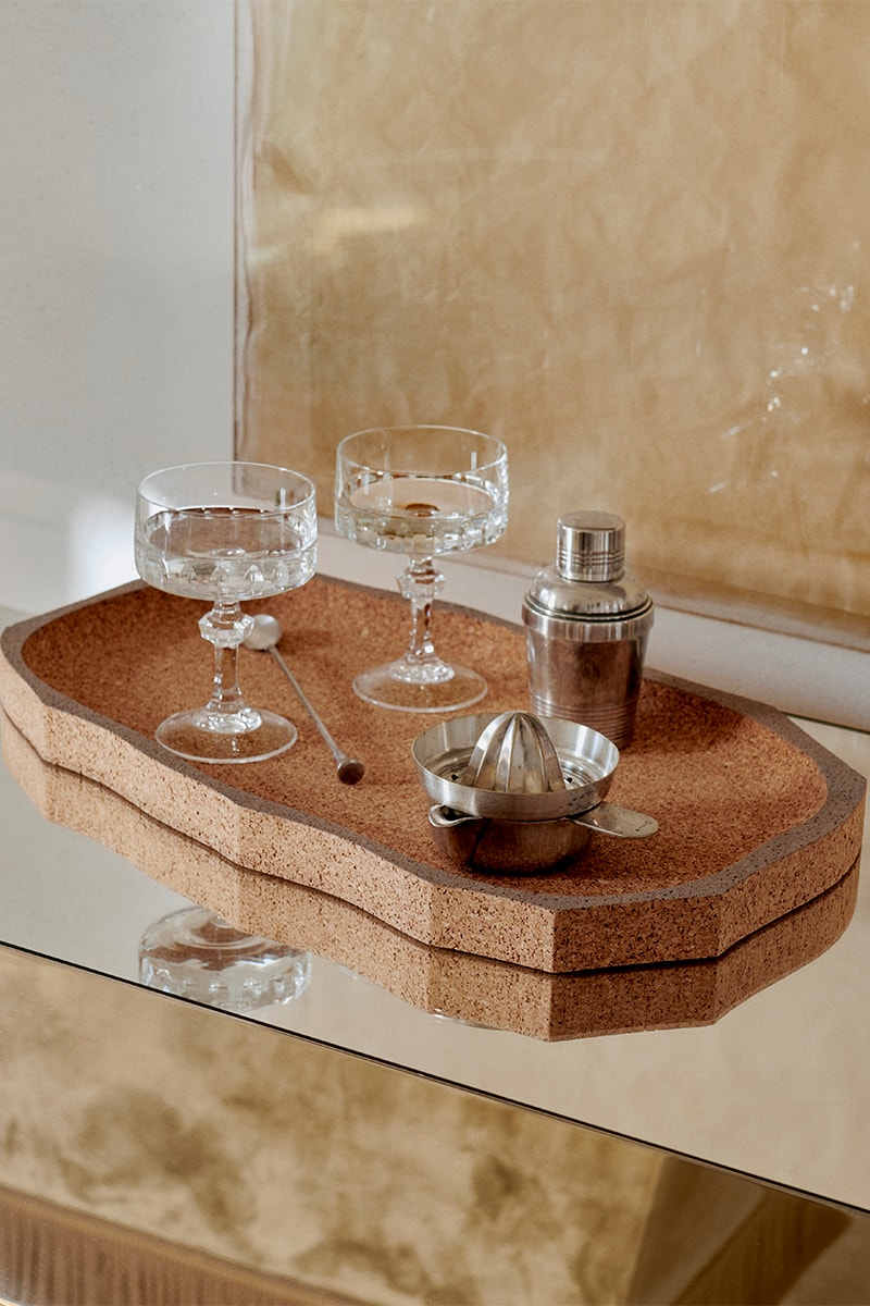 Guillaume Delvigne Crafts Colorful Cork Furniture Collection