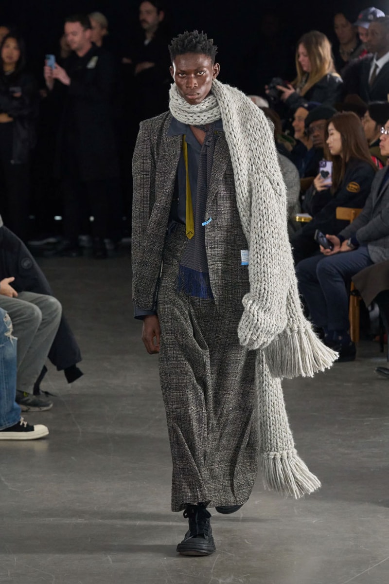 Maison Mihara Yasuhiro FW23 “Imitation Complex” Collection Runway Paris Fashion Week Men's