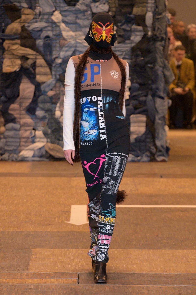 Marine Serre FW23 "Rising Shelter" Paris Fashion Week moon symbol optimism dystopian future noaj cyrus grande halle de la villette