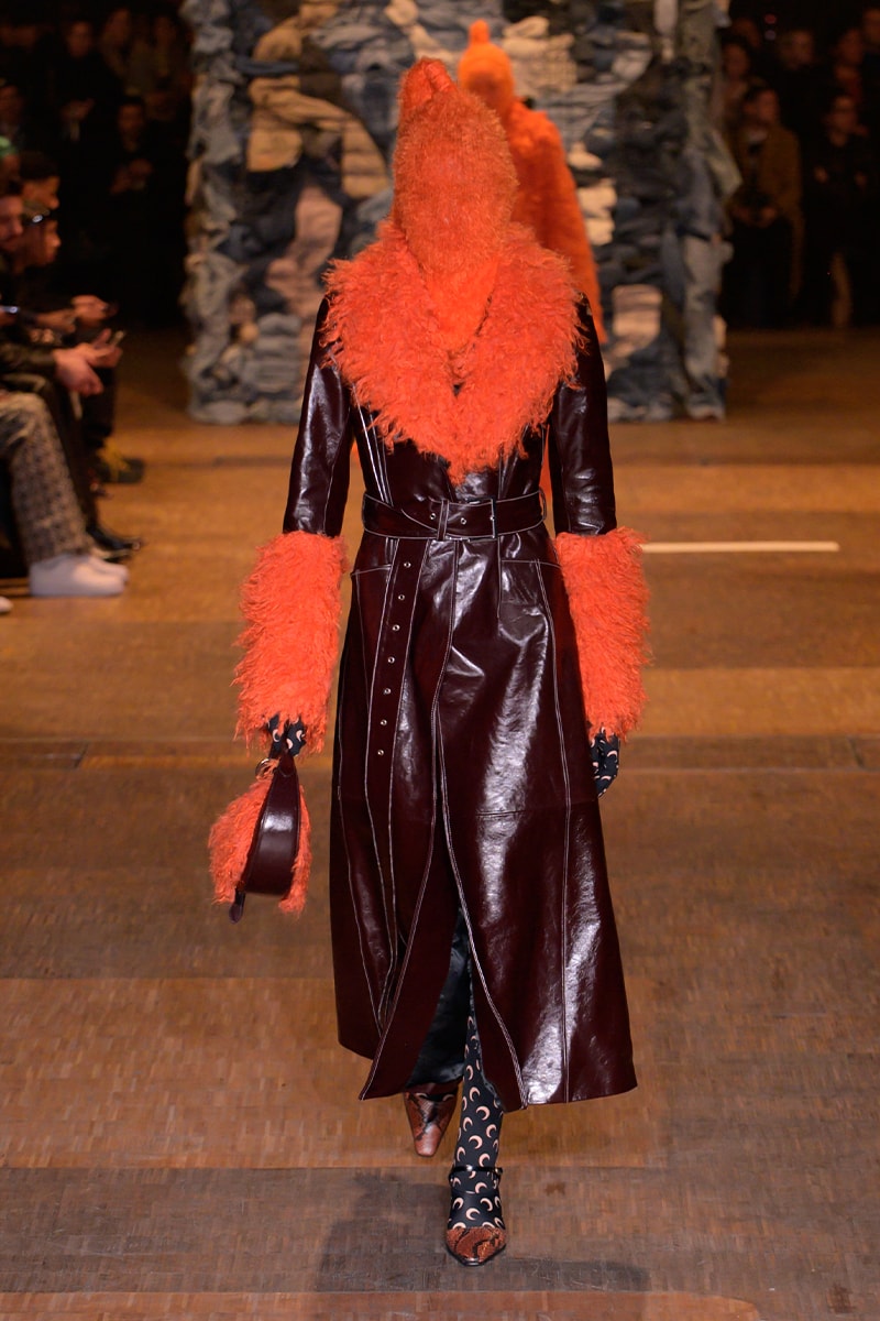 Marine Serre FW23 "Rising Shelter" Paris Fashion Week moon symbol optimism dystopian future noaj cyrus grande halle de la villette