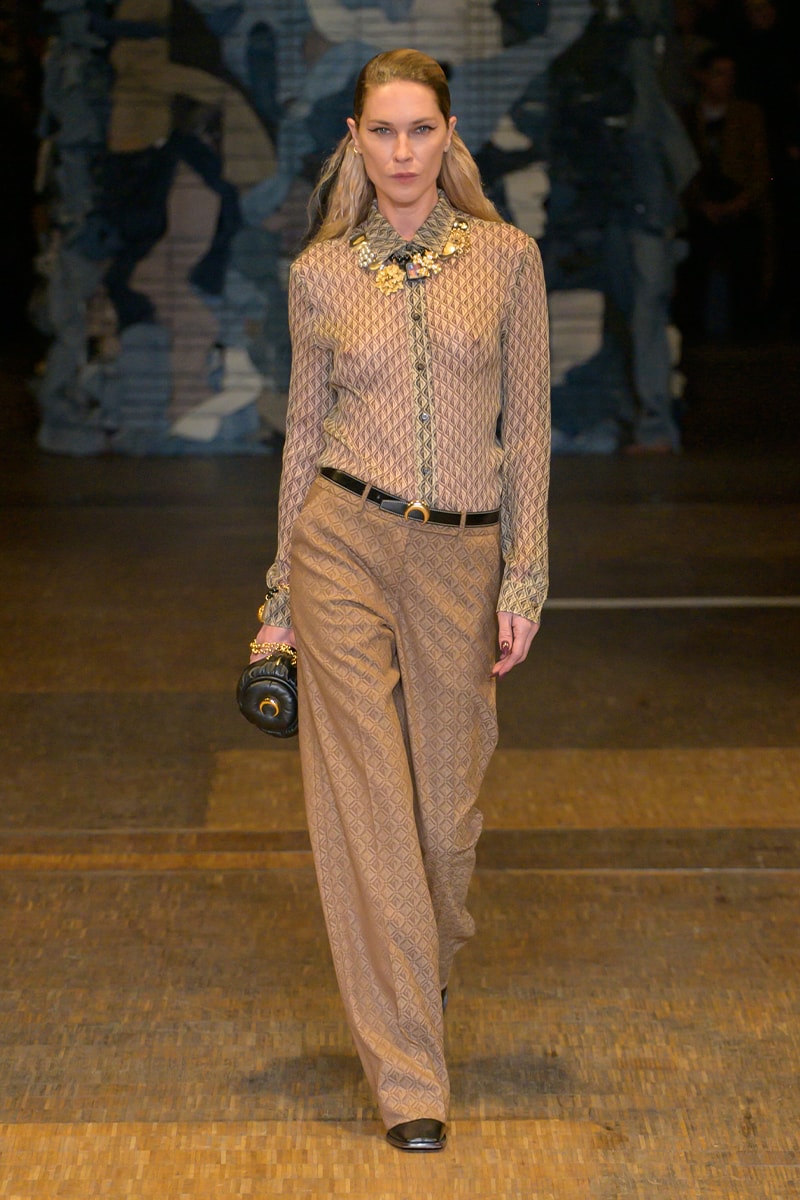 Marine Serre FW23 "Rising Shelter" Paris Fashion Week moon symbol optimism dystopian future noaj cyrus grande halle de la villette