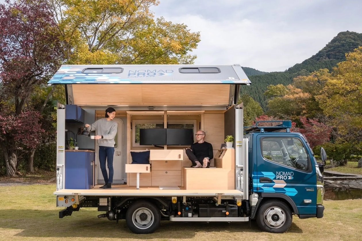 mitsubishi nomadpro van truck remote work rv vehicle info photos price