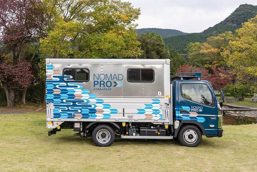mitsubishi nomadpro van truck remote work rv vehicle info photos price