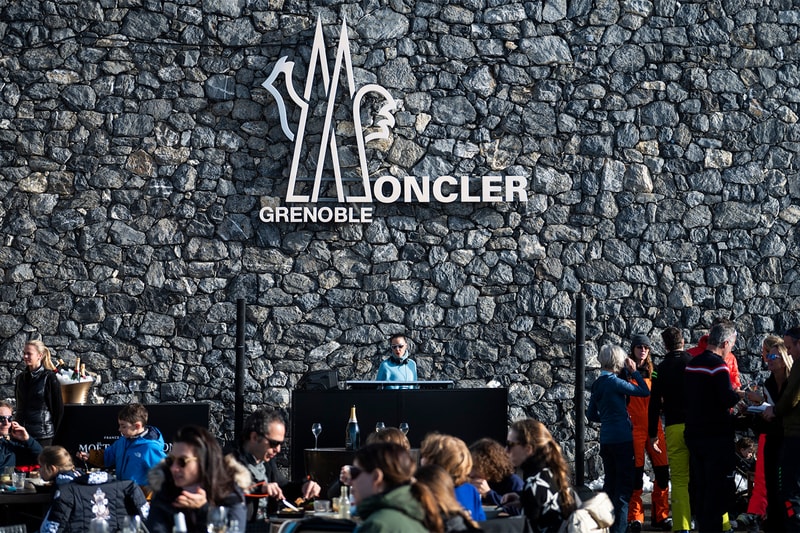 Moncler Sets up Shop at the Top of a Swiss Mountain