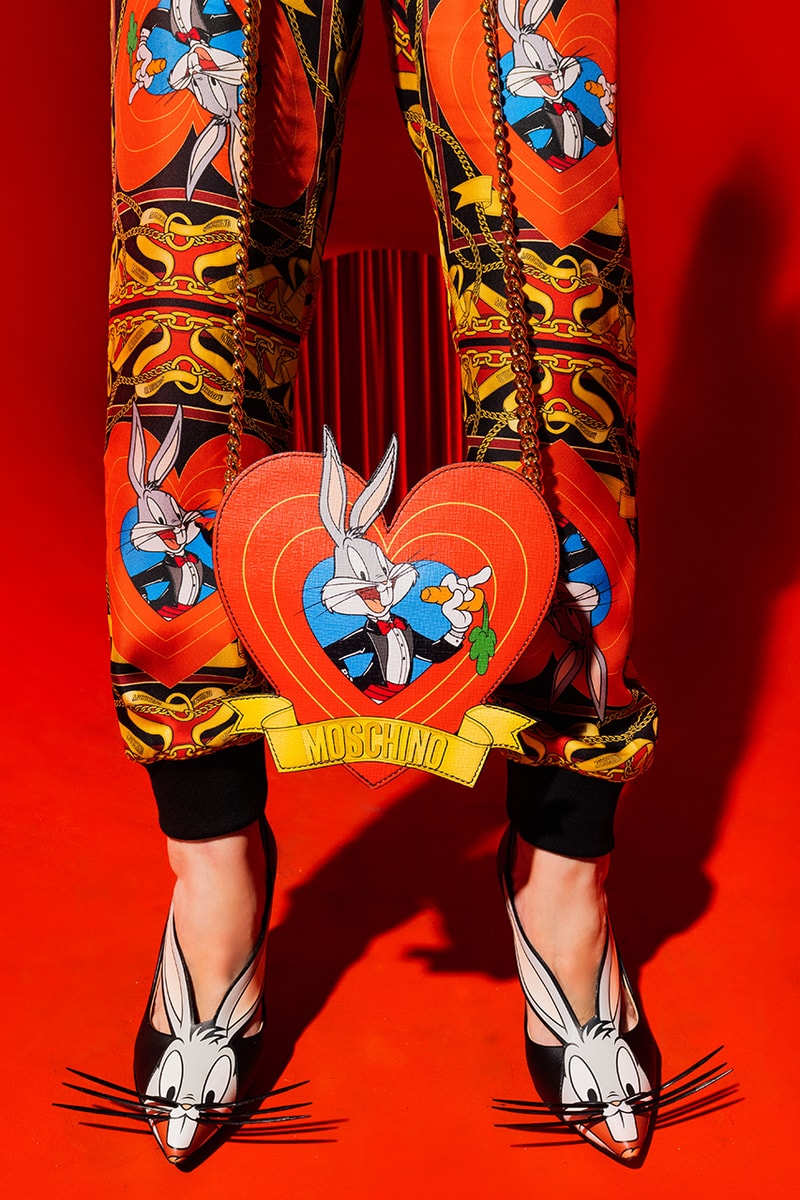 Moschino Chinese New Year of the Rabbit Warner Bros. Collaboration Bugs Bunny Capsule Collection Release Information Lookbook Jeremy Scott