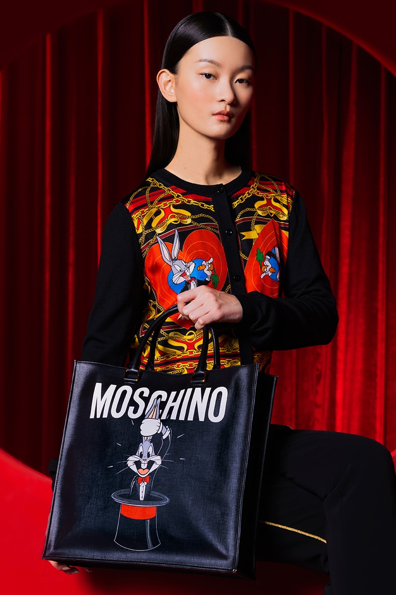 Moschino Chinese New Year of the Rabbit Warner Bros. Collaboration Bugs Bunny Capsule Collection Release Information Lookbook Jeremy Scott