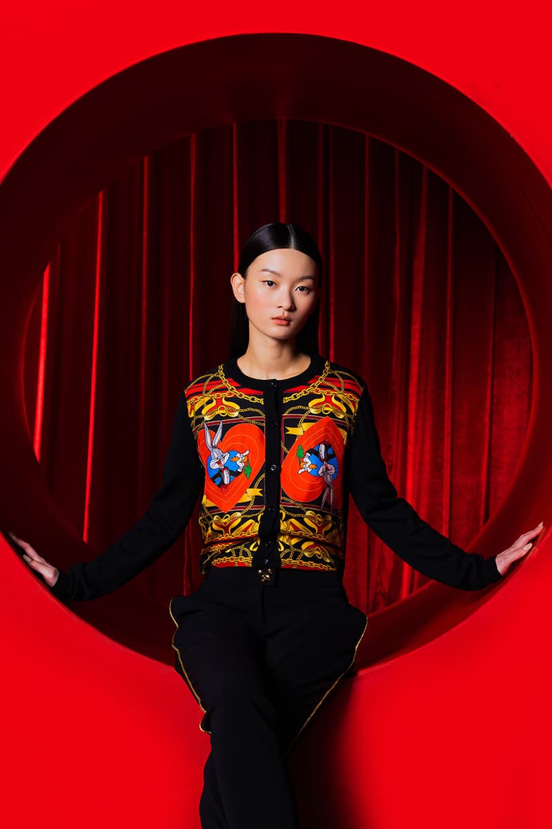 Moschino Chinese New Year of the Rabbit Warner Bros. Collaboration Bugs Bunny Capsule Collection Release Information Lookbook Jeremy Scott
