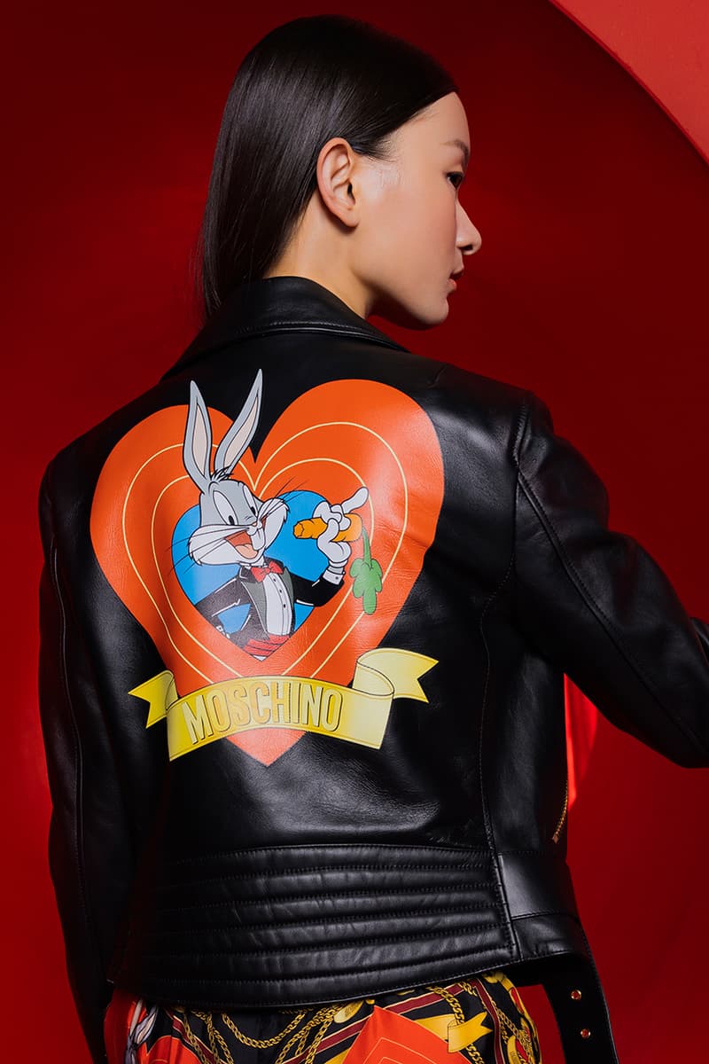 Moschino Chinese New Year of the Rabbit Warner Bros. Collaboration Bugs Bunny Capsule Collection Release Information Lookbook Jeremy Scott