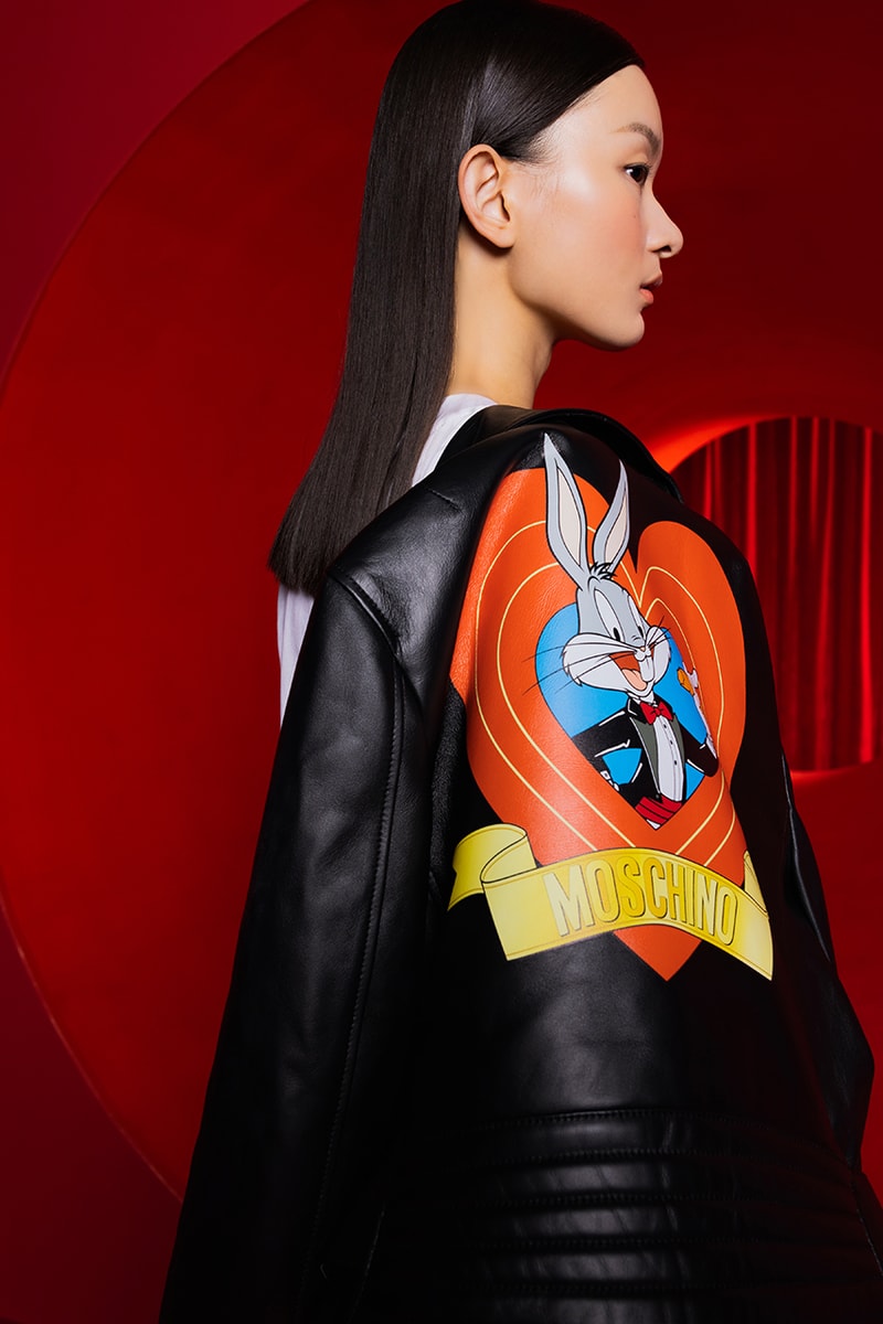 Moschino Chinese New Year of the Rabbit Warner Bros. Collaboration Bugs Bunny Capsule Collection Release Information Lookbook Jeremy Scott