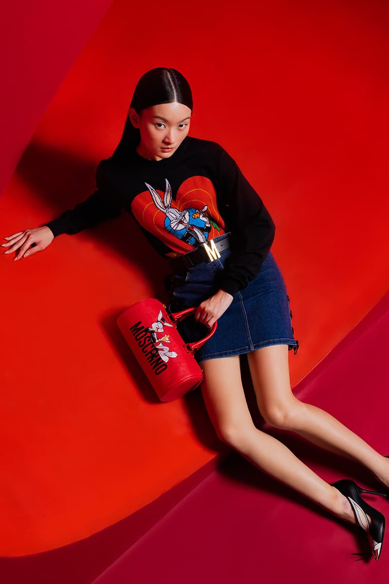 Moschino Chinese New Year of the Rabbit Warner Bros. Collaboration Bugs Bunny Capsule Collection Release Information Lookbook Jeremy Scott