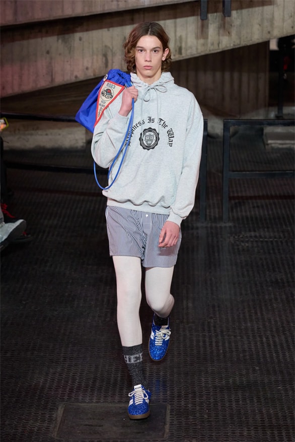 MSGM Milan Fashion Week Fall Winter 2023 FW23 Runway Show MFW Mens Menswear Massimo Giorgetti