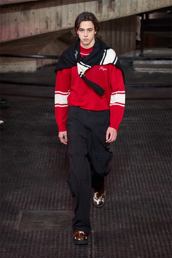 MSGM Milan Fashion Week Fall Winter 2023 FW23 Runway Show MFW Mens Menswear Massimo Giorgetti