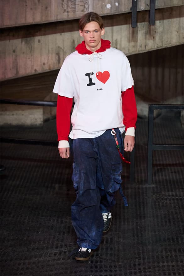 MSGM Milan Fashion Week Fall Winter 2023 FW23 Runway Show MFW Mens Menswear Massimo Giorgetti