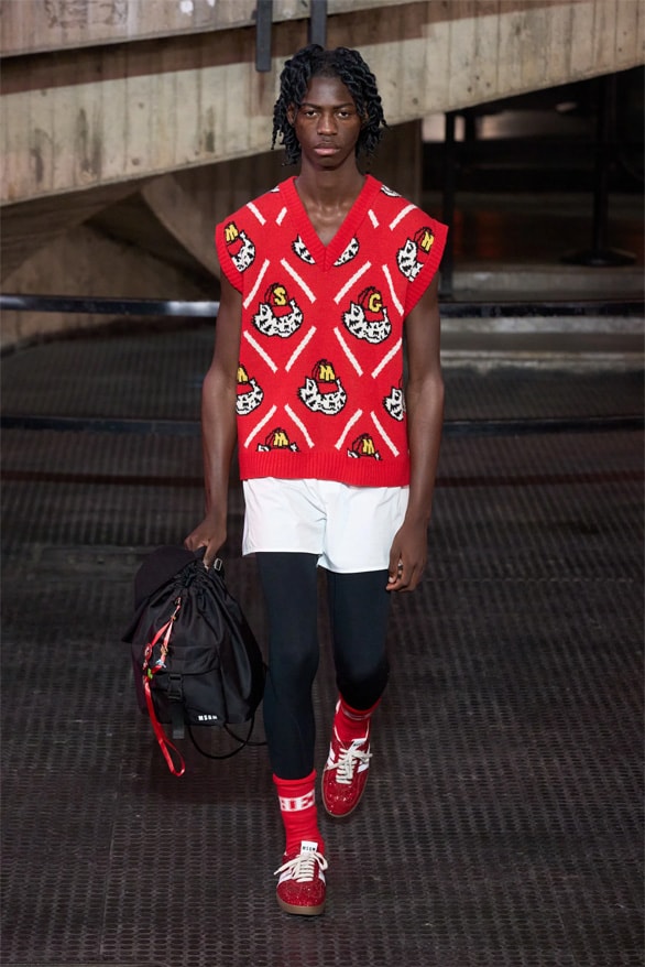 MSGM Milan Fashion Week Fall Winter 2023 FW23 Runway Show MFW Mens Menswear Massimo Giorgetti