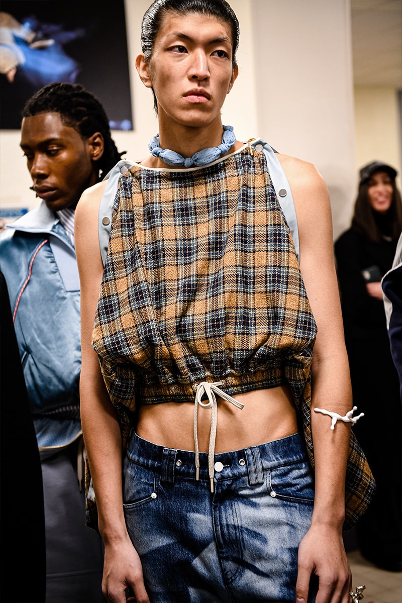 NAMESAKE FW23 Paris fashion week fall/winter 2023 mike steve hseih nba basketball mamba taiwanese flexibility jersey Takes the Sporting Spirit to the Y2K Aesthetic