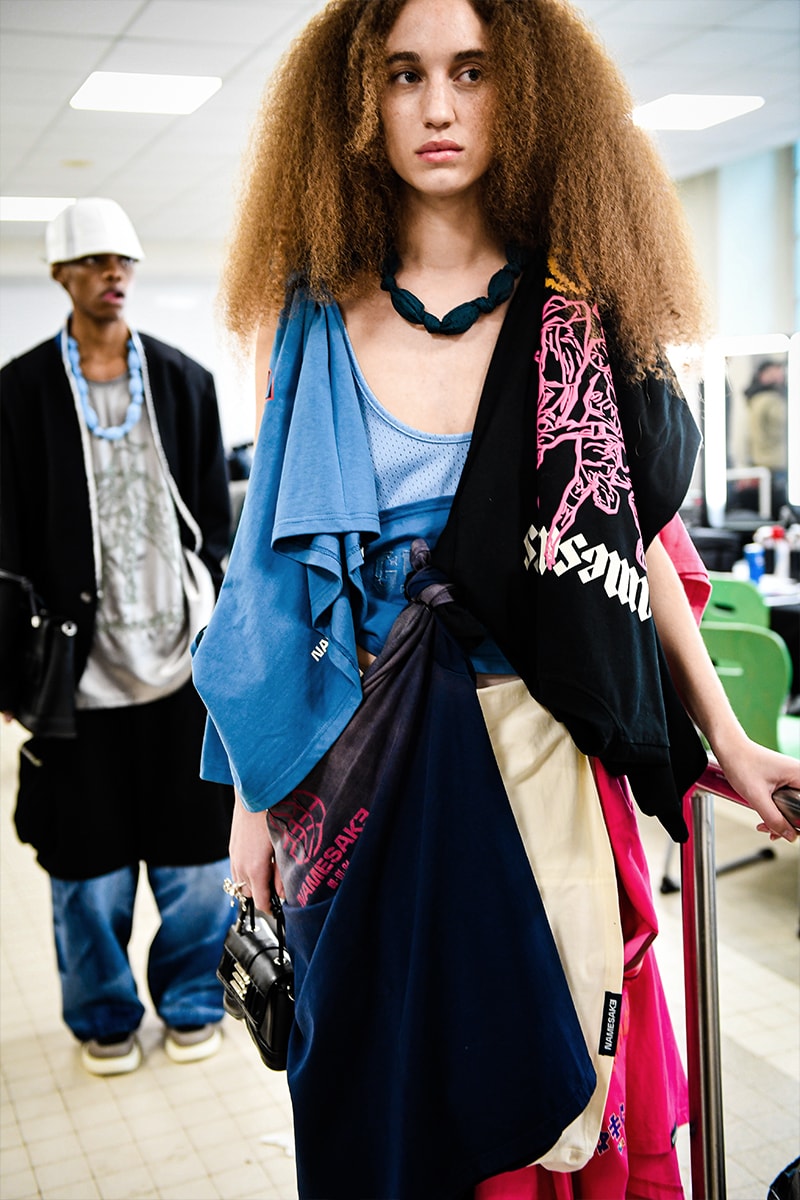 NAMESAKE FW23 Paris fashion week fall/winter 2023 mike steve hseih nba basketball mamba taiwanese flexibility jersey Takes the Sporting Spirit to the Y2K Aesthetic