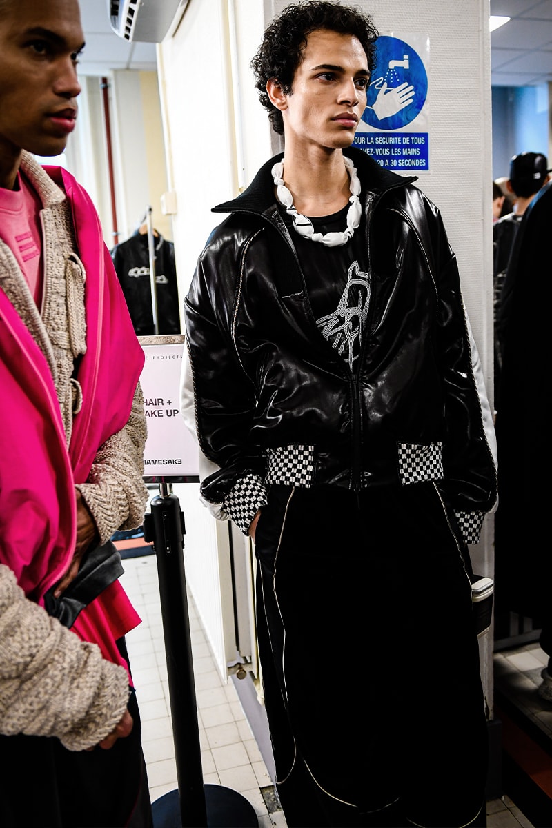 NAMESAKE FW23 Paris fashion week fall/winter 2023 mike steve hseih nba basketball mamba taiwanese flexibility jersey Takes the Sporting Spirit to the Y2K Aesthetic